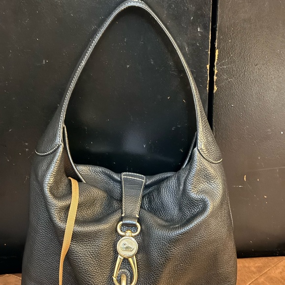 Dooney & Bourke Handbags - Dooney & Bourke Black Leather Hobo Bag